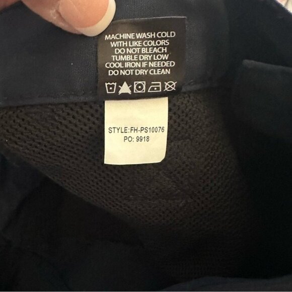 Fish Hippie Shorts Mens 28 Navy Flat Front Active Hybrid Board Fishing Short - Picture 8 of 9